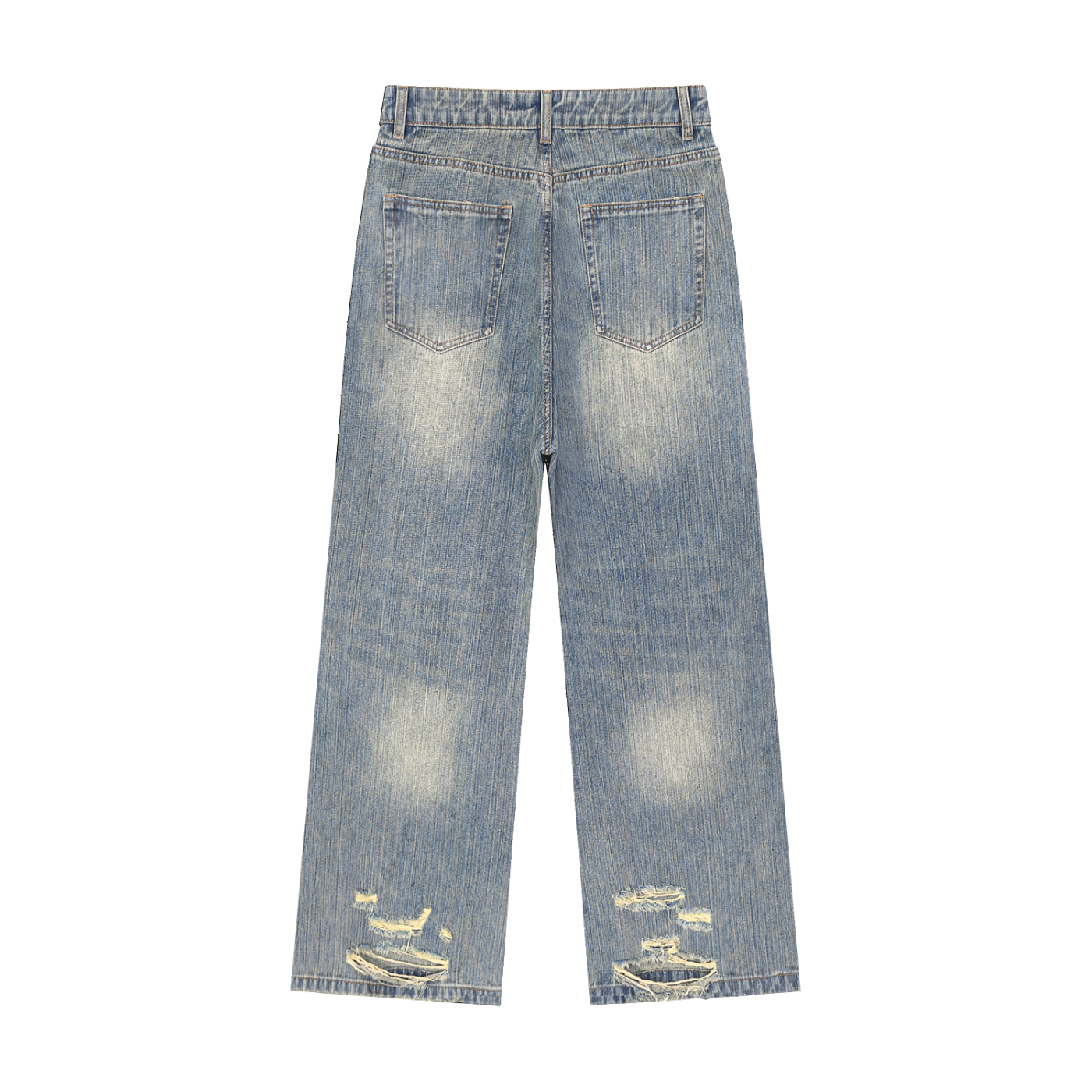 Distressed Constellation Denim