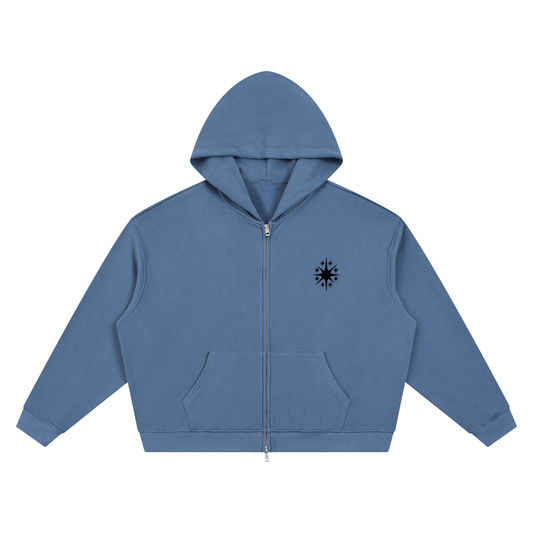 For Stars Only Waffle Zip Hoodie