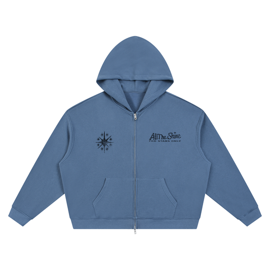 For Stars Only Waffle Zip Hoodie