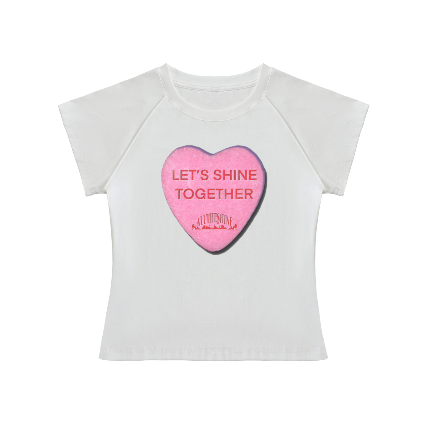 Let's Shine Together Crop Top