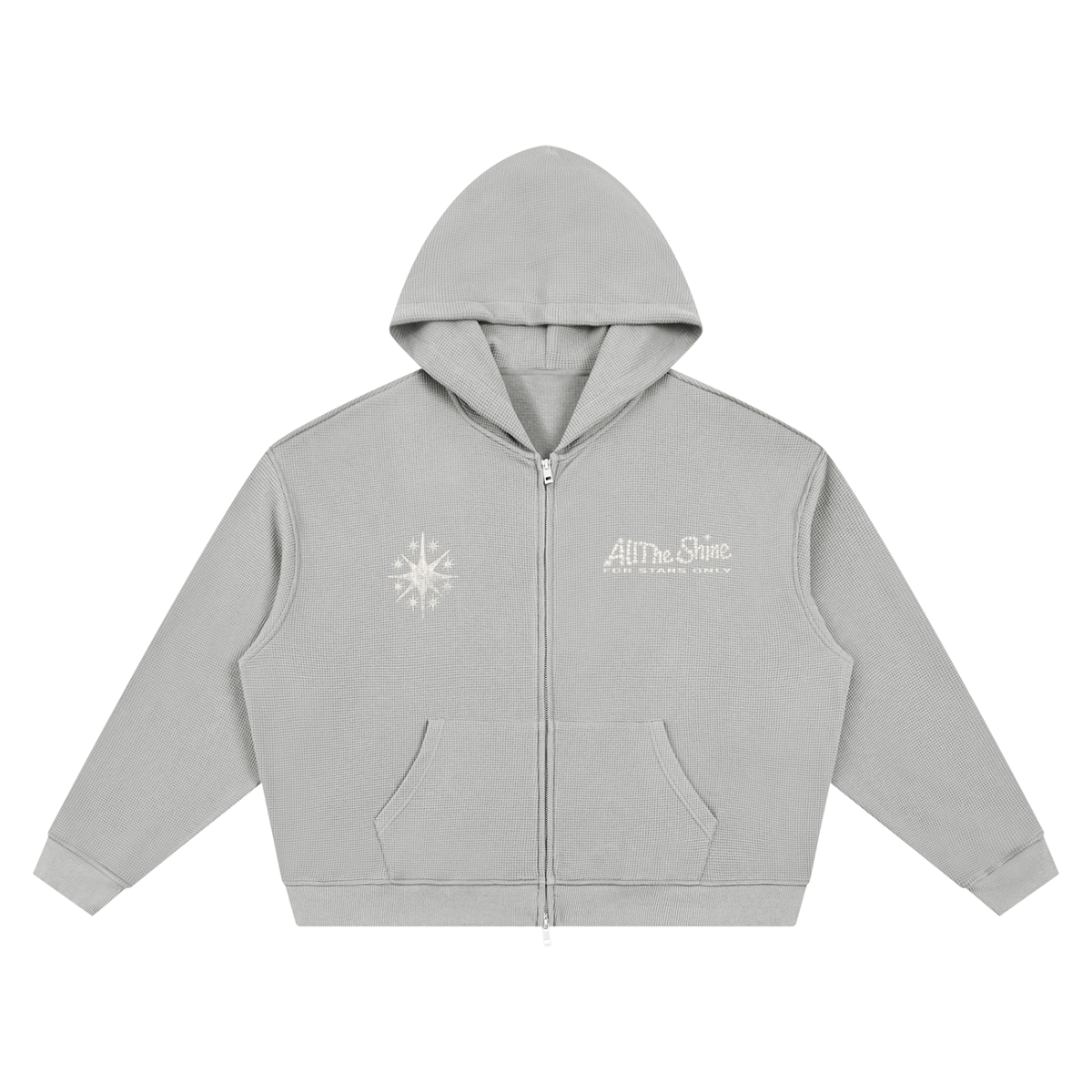 For Stars Only Waffle Zip Hoodie