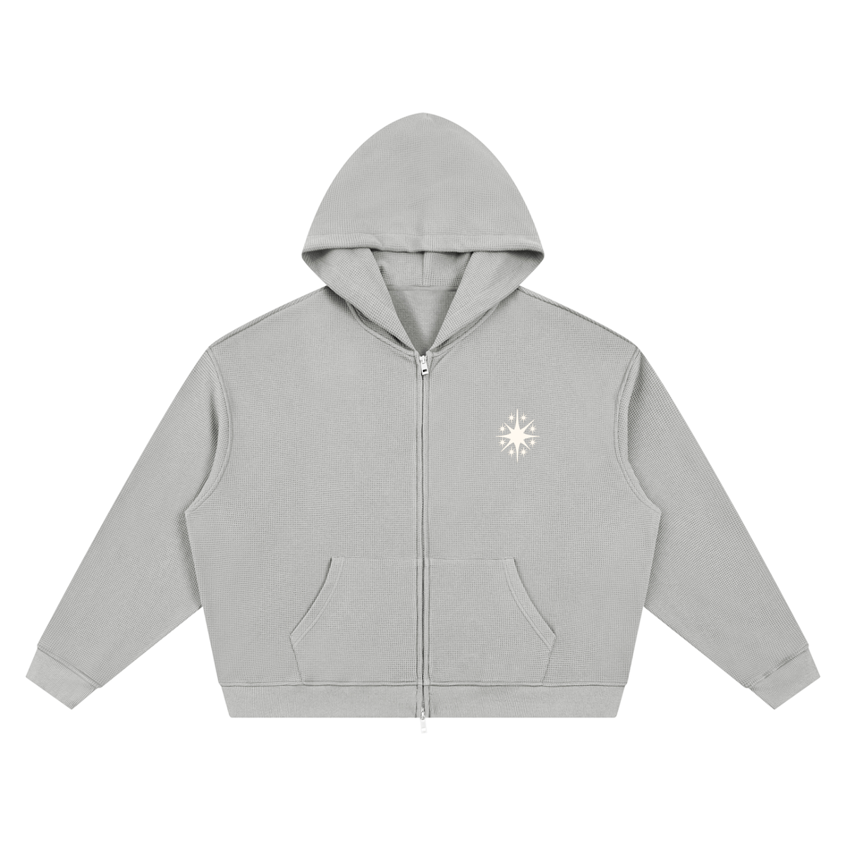 For Stars Only Waffle Zip Hoodie