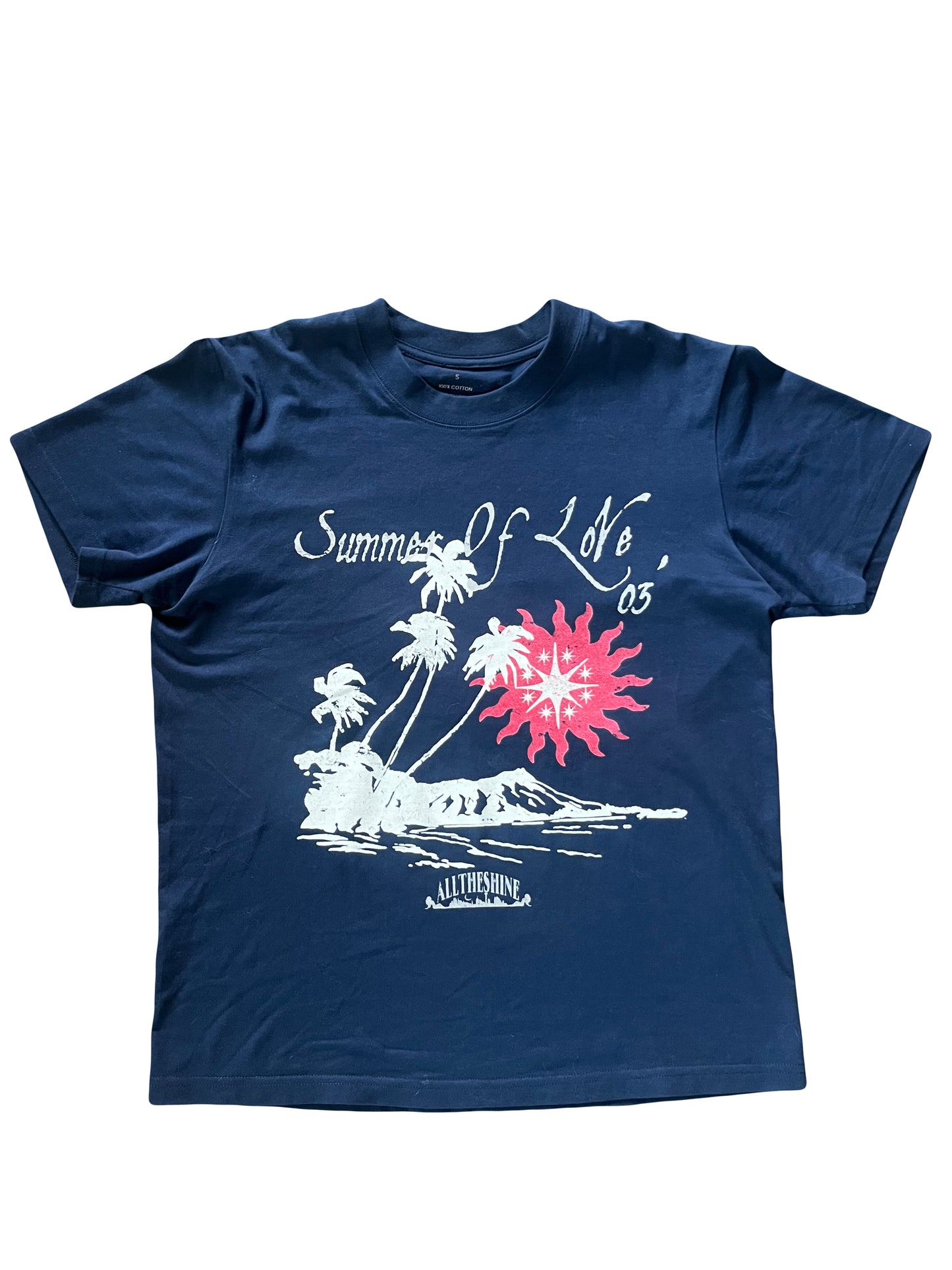 Summer Of Love 03' Navy Tee