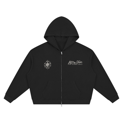 For Stars Only Waffle Zip Hoodie