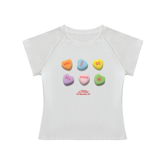 Will You Be My Shine Crop Top